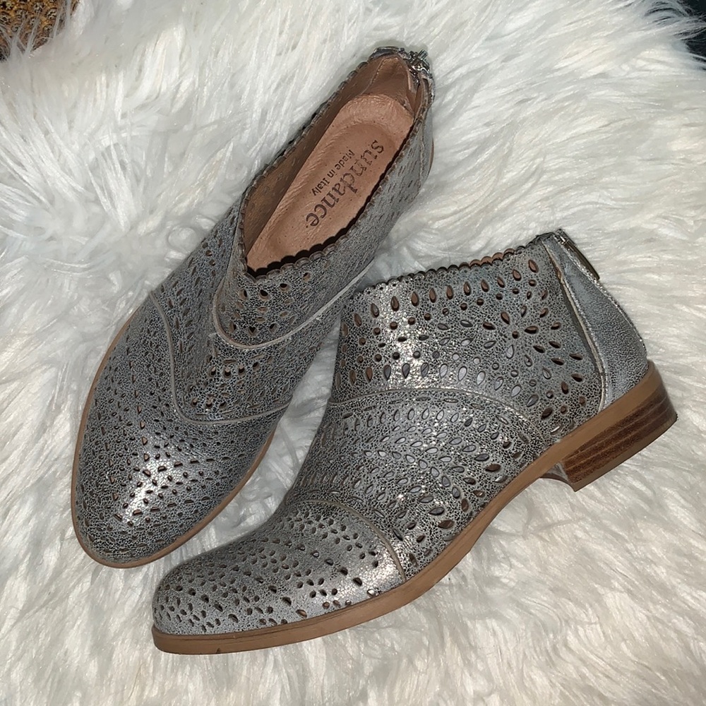 Sundance Starstruck leather booties